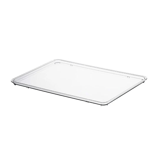 Couvercle de Rangement Transparent Plat Avec Joint D'Étanchéité et Pieds Surélevés 0