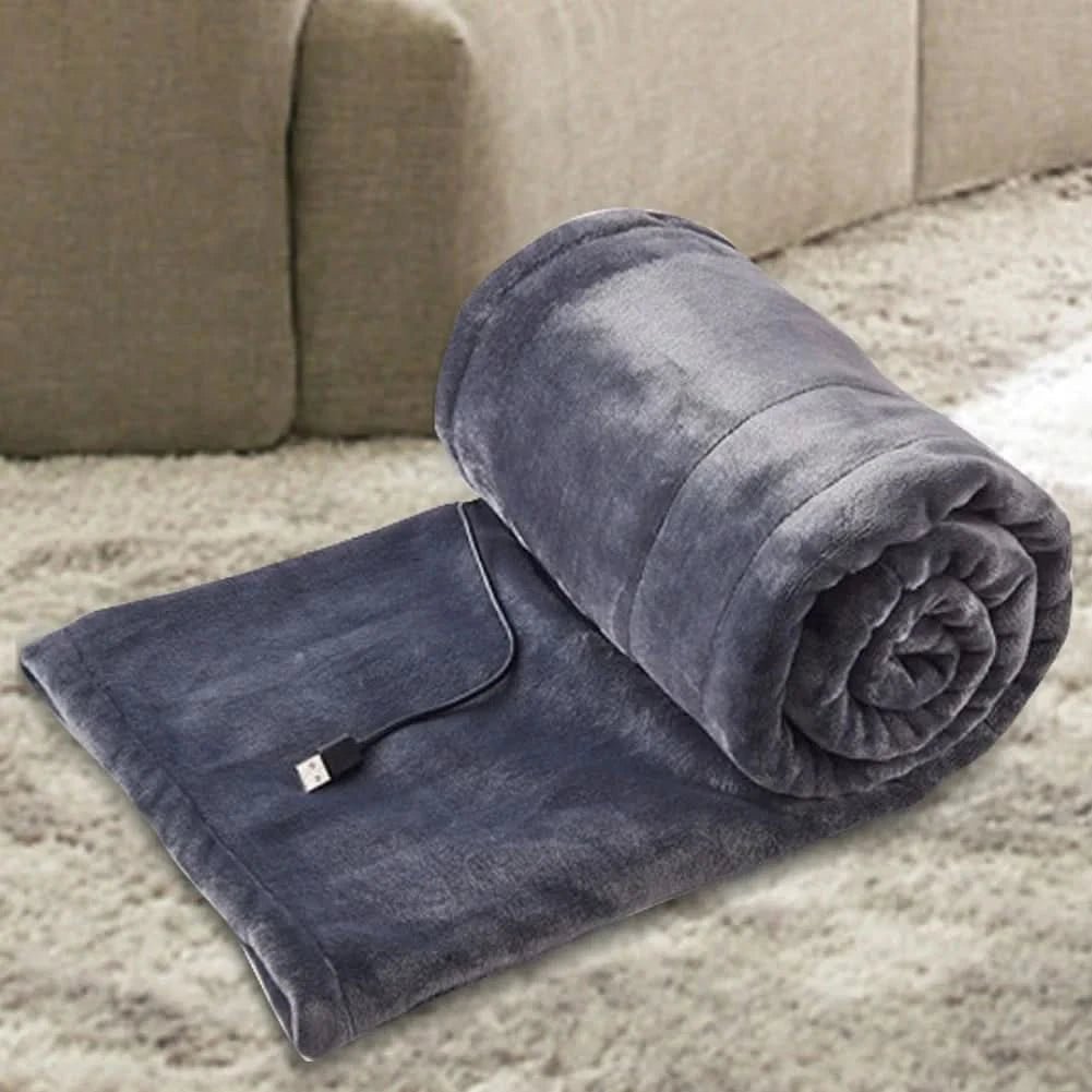 Couverture Chauffante Portable USB à 3 Niveaux pour Maison et Voyage 1