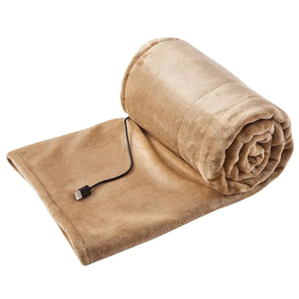 Couverture Chauffante Portable USB à 3 Niveaux pour Maison et Voyage 5