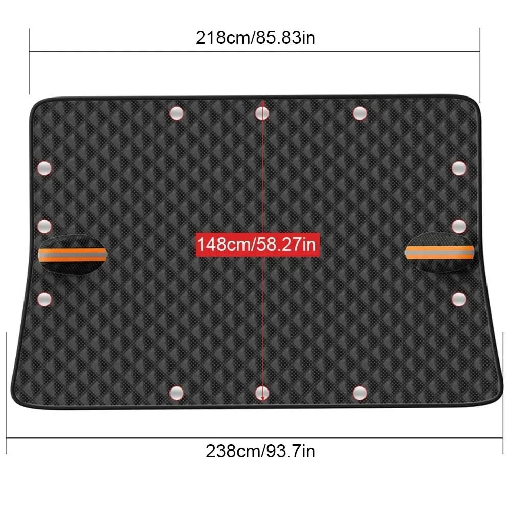 Couverture Magnétique Antigel pour Véhicules 8