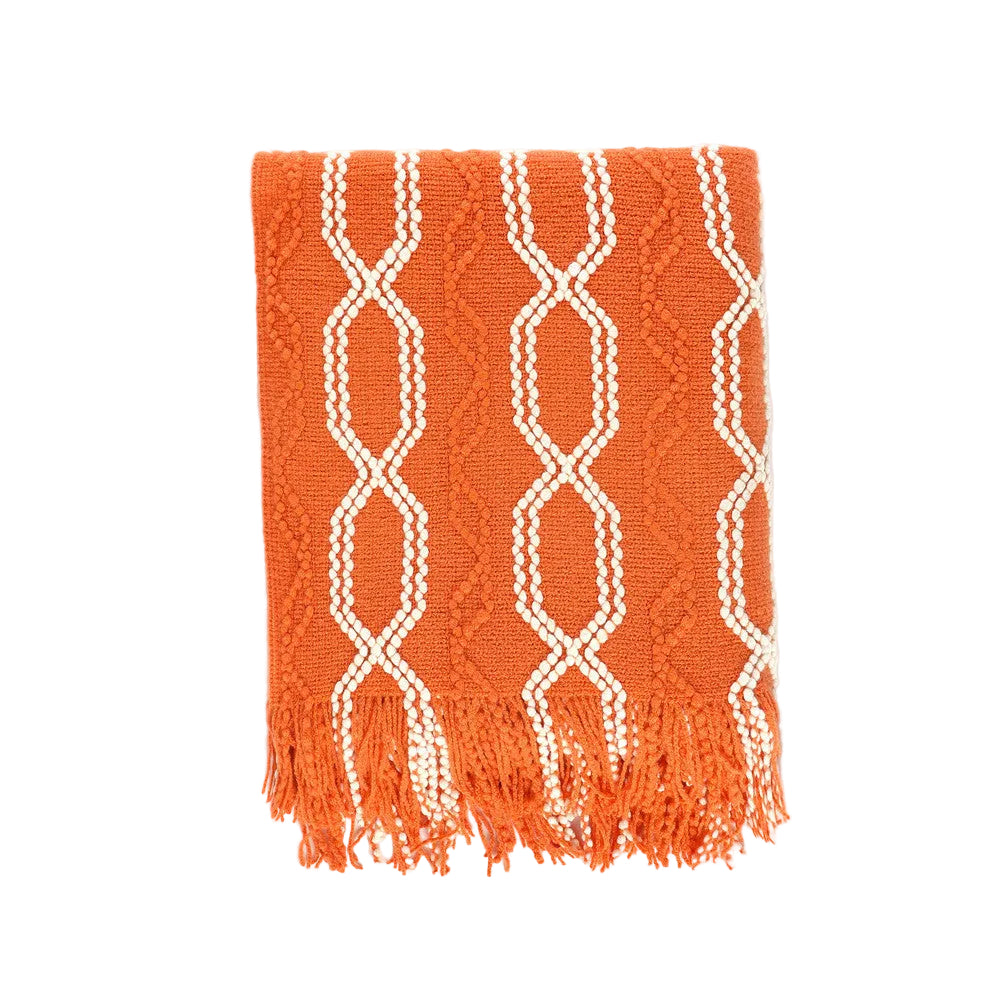 Couverture Texturée Design Géométrique pour Femme 5