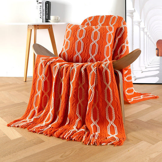 Couverture Texturée Design Géométrique pour Femme 8