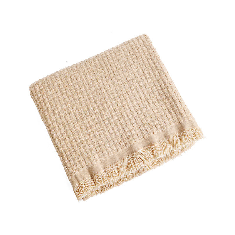 Couverture Texturée pour Femme Style Confort Moderne 5