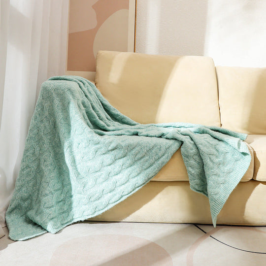 Couverture Tricotée Confortable pour Femme Style Moderne 11