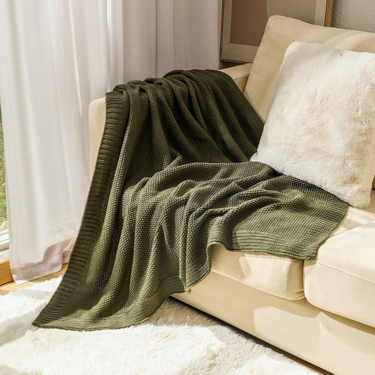 Couverture Tricotée Confortable pour Femme Style Moderne 3