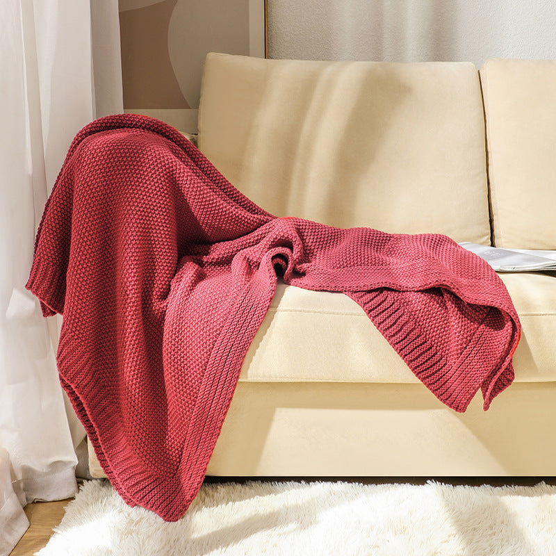 Couverture Tricotée Confortable pour Femme Style Moderne 7