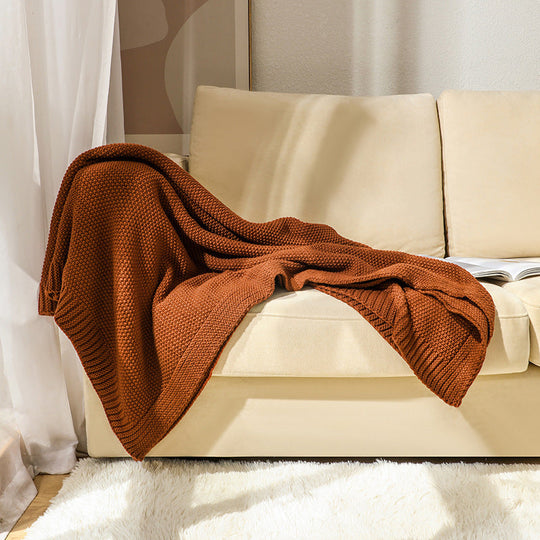 Couverture Tricotée Confortable pour Femme Style Moderne 9