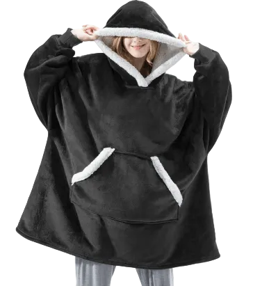 Couverture à Capuche Douillette 0
