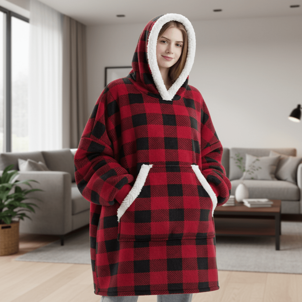 Couverture à Capuche Douillette 1