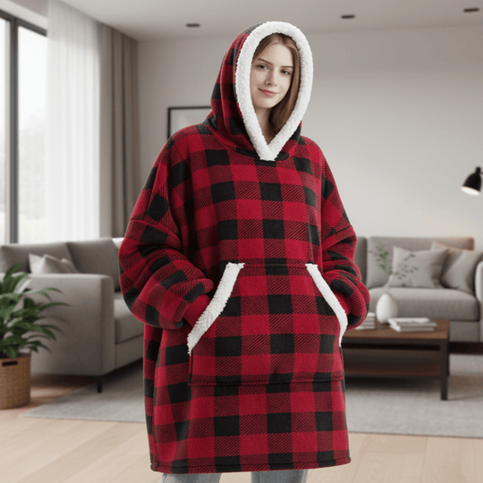 Couverture à Capuche Douillette 1