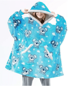 Couverture à Capuche Douillette 12