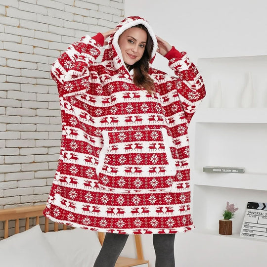 Couverture à Capuche Douillette 8