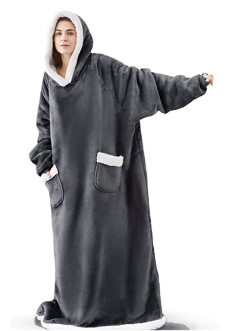 Couverture à Capuche Surdimensionnée pour Adultes et Adolescents Confortable 8