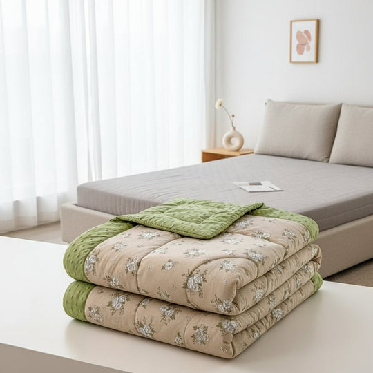 Couverture d'Été Légère Motif Floral pour Chambre à Coucher 6