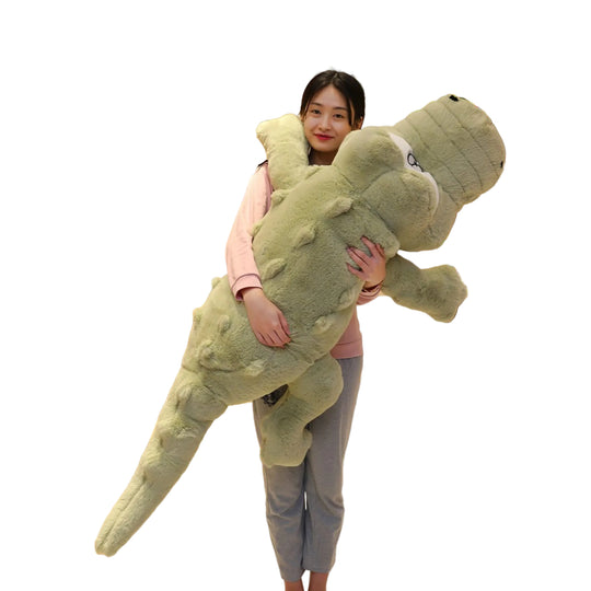Crocodile Géant en Peluche Pour Enfants Câlin et Confort 0
