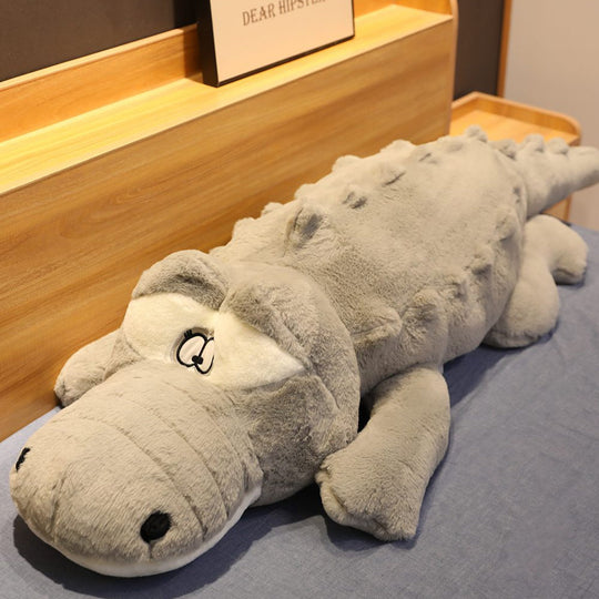 Crocodile Géant en Peluche Pour Enfants Câlin et Confort 2