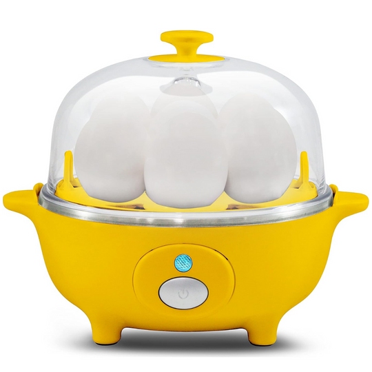 Cuiseur à Œufs Multifonctionnel pour 7 Œufs, Cuiseur Œuf Électrique avec Accessoires pour Omelettes et Œufs Pochés 1