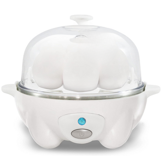 Cuiseur à Œufs Multifonctionnel pour 7 Œufs, Cuiseur Œuf Électrique avec Accessoires pour Omelettes et Œufs Pochés 4