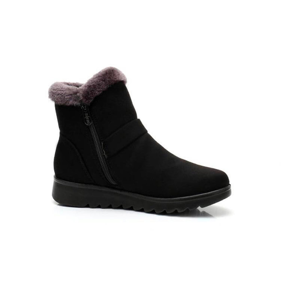 Bottes de neige en peluche pour femmes