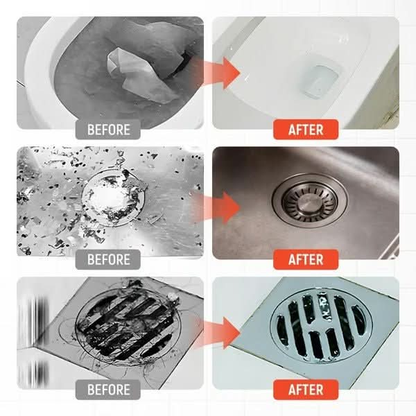 Déboucheur WC Haute Pression Multifonction pour Toilettes et Éviers 5