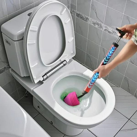 Déboucheur WC Haute Pression Multifonction pour Toilettes et Éviers 6