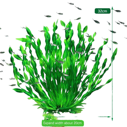 Décor d'Aquarium Fluorescent en Silicone pour Paysage Marin 0
