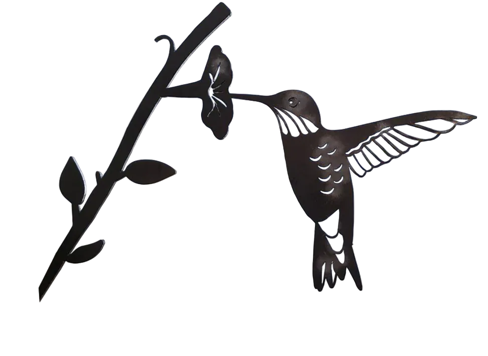 Décoration Extérieure Jardin Oiseaux en Métal Artistiques 2