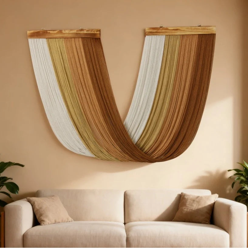 Décoration Murale Bohème Textile pour Intérieur 1