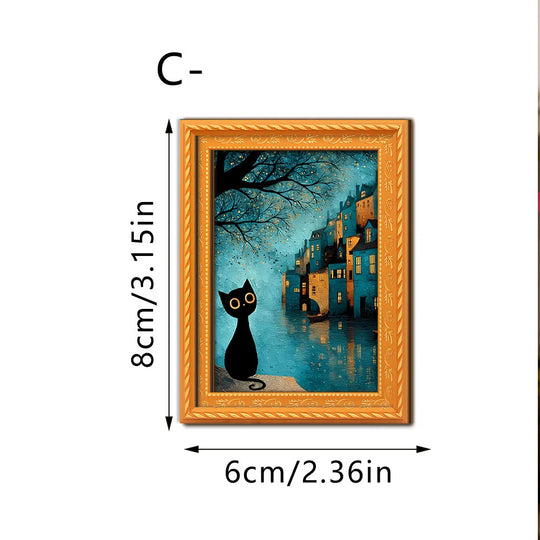 Décoration Murale Féline Design Futuriste pour Intérieur 11