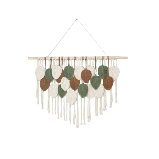 Décoration Murale Feuille Tissée pour Intérieur 7