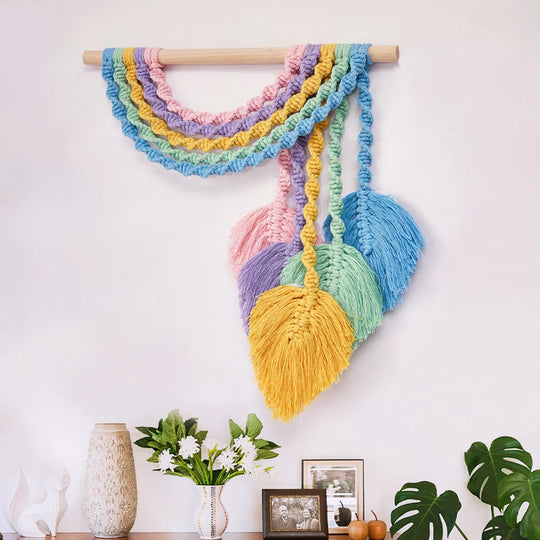 Décoration Murale Macramé Bohème pour Intérieur 2