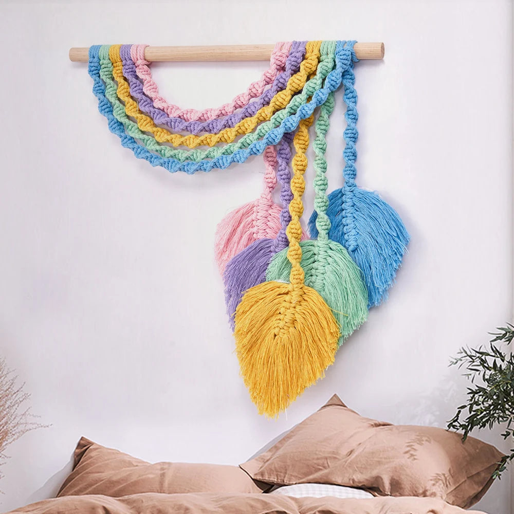 Décoration Murale Macramé Bohème pour Intérieur 3
