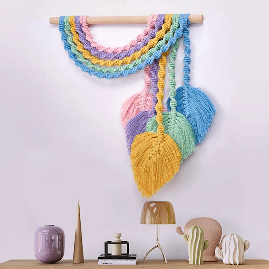 Décoration Murale Macramé Bohème pour Intérieur 4