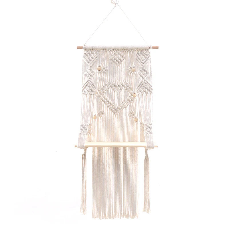 Décoration Murale Macramé Style Bohème pour Intérieur 0