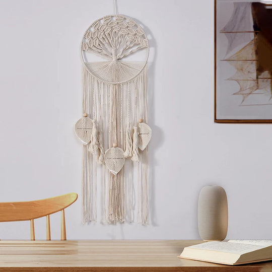 Décoration Murale Macramé Style Bohème pour Intérieur 0