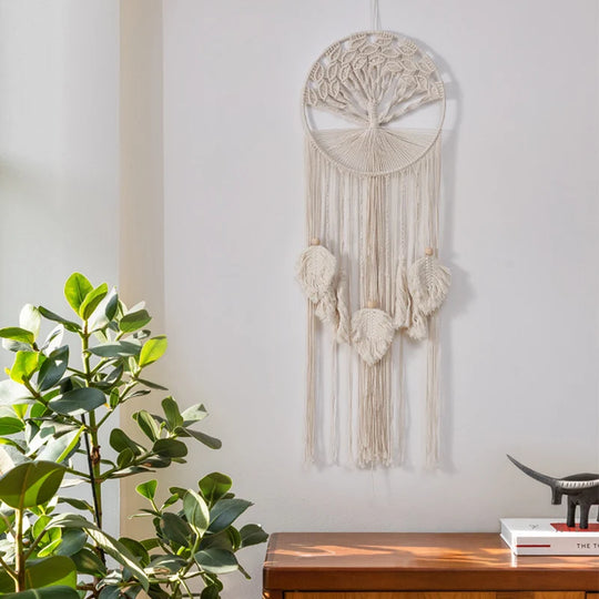 Décoration Murale Macramé Style Bohème pour Intérieur 2