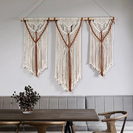 Décoration Murale Macramé Style Bohème pour Intérieur 3