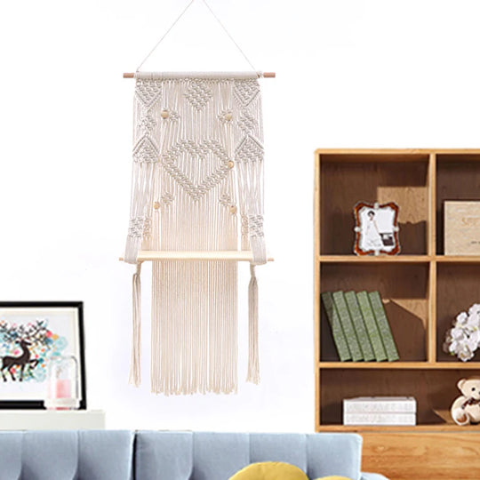 Décoration Murale Macramé Style Bohème pour Intérieur 3