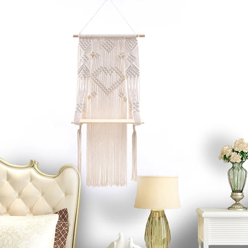 Décoration Murale Macramé Style Bohème pour Intérieur 4