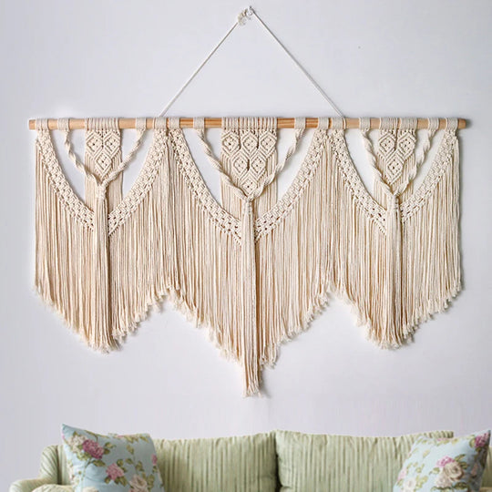 Décoration Murale Macramé Style Bohème pour Intérieur 7