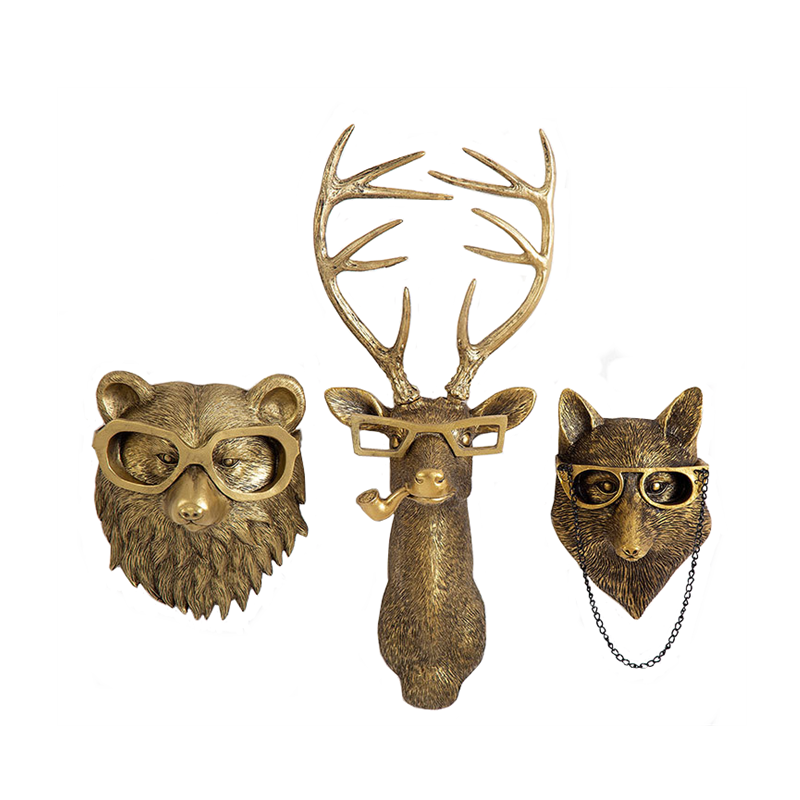 Décoration Murale Tête de Cerf Artisanal 6