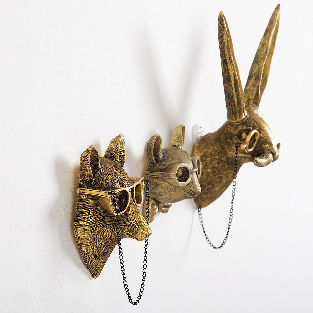 Décoration Murale Tête de Cerf Frankie pour Intérieur Rustique 2