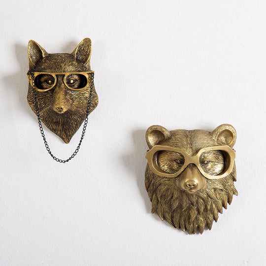 Décoration Murale Tête de Cerf Frankie pour Intérieur Rustique 3