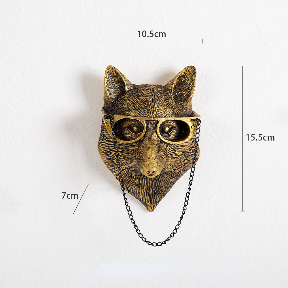 Décoration Murale Tête de Cerf Frankie pour Intérieur Rustique 9