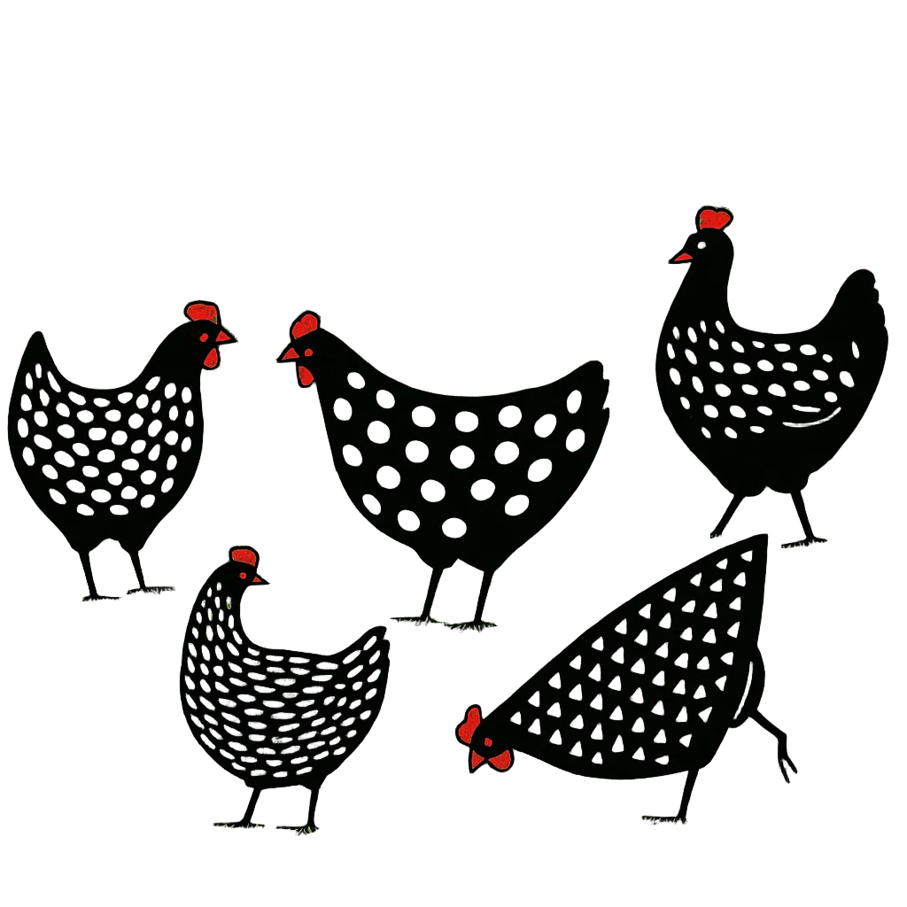 Décoration de Jardin en Métal Poulet Rustique 0