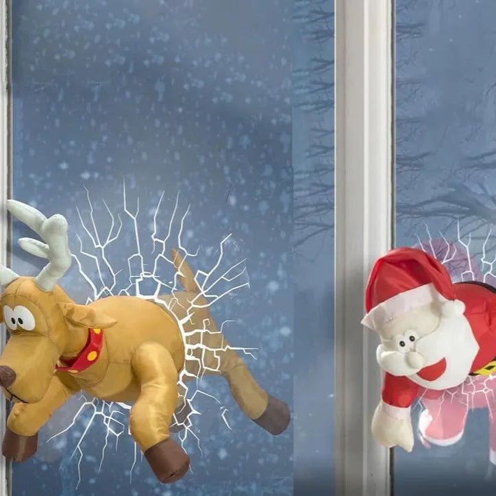Décoration de Noël Animée avec Son et Mouvement pour Fenêtres 2