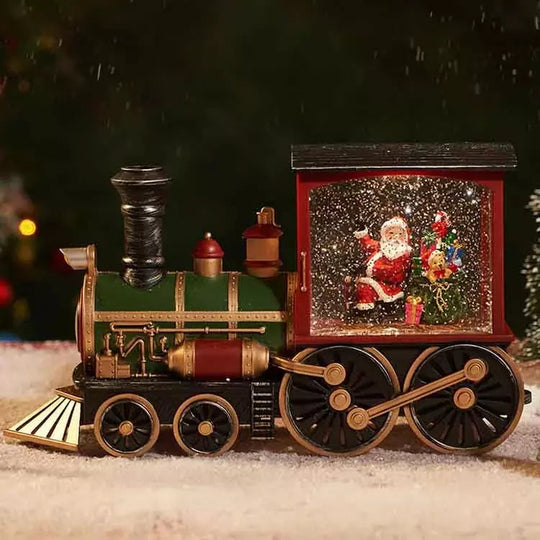 Décoration de Noël Train Illuminé LED pour Fêtes et Intérieur 1