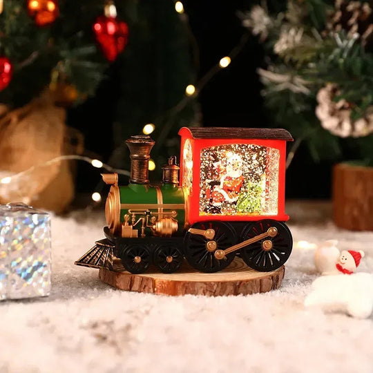 Décoration de Noël Train Illuminé LED pour Fêtes et Intérieur 4