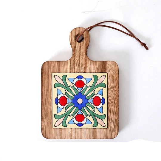 Dessous de verre en bois rustique 4