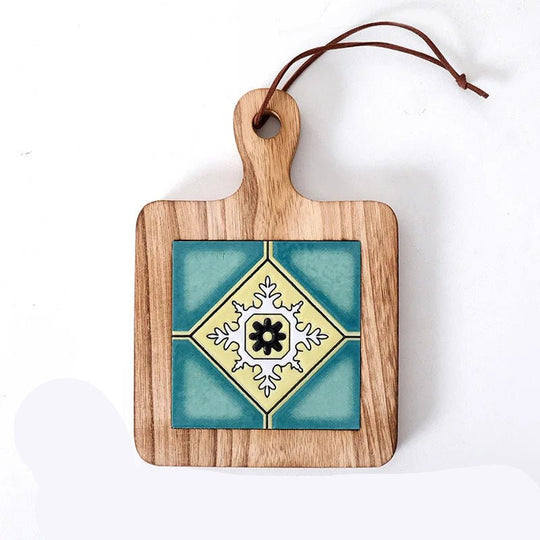 Dessous de verre en bois rustique 5